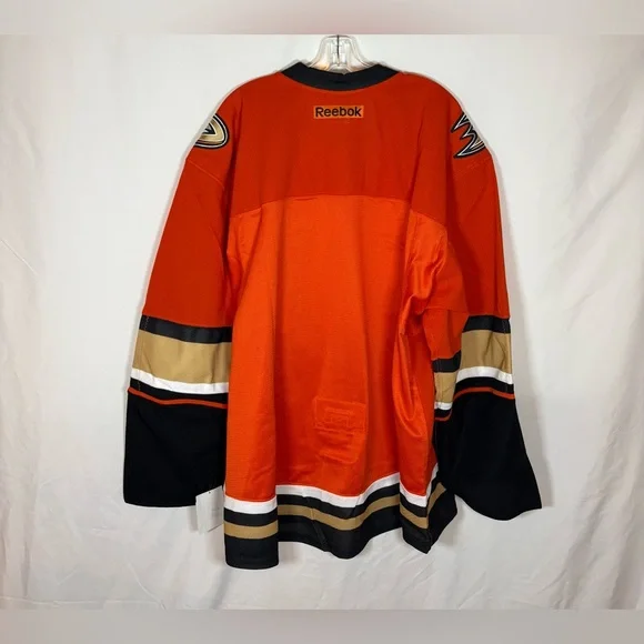 Reebok MiC Anaheim Ducks Alternate Made In Canada Team Issued Hockey Jersey 58